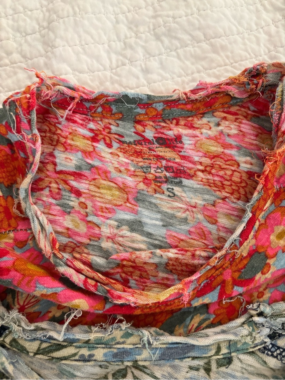 NATURAL LIFE Pink & Multicolor Floral Short-Sleeve Tee - Picture 7 of 11